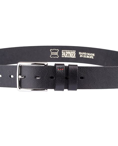 Buy Men's Thick Leather Belt for Jeans | Capo Pelle | Free Shipping