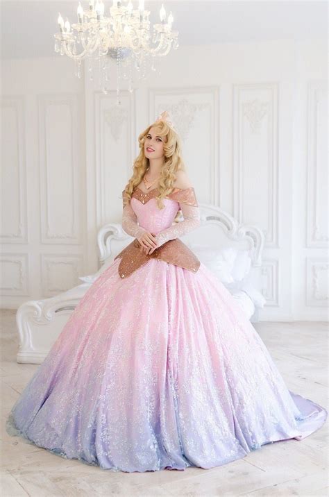 Princess Aurora Disney Dress - Costume / Cosplay Gown - Womens - Custom Size in 2021 | Disney ...