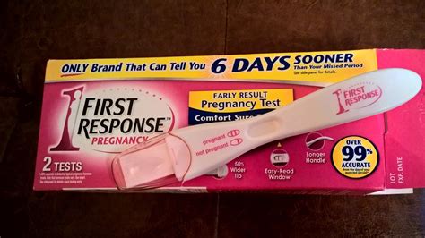 Ditslife: FIRST RESPONSE Early Result Pregnancy Test