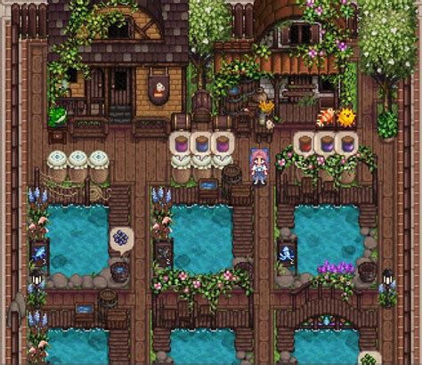 Stardew Valley Fish Pond Decorations