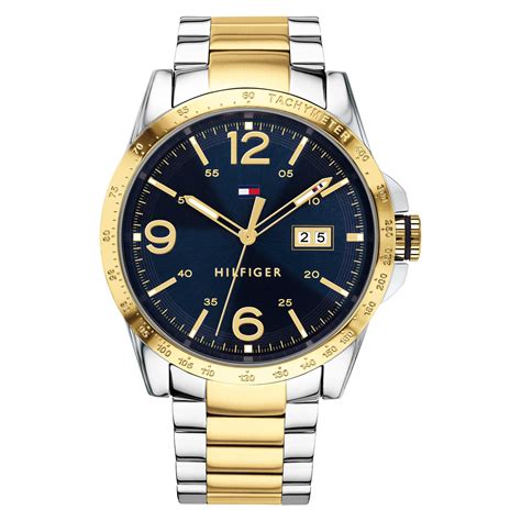 Tommy Hilfiger Watches| Movado Company Store |Men's Tommy Hilfiger Two-Toned Bracelet Watch