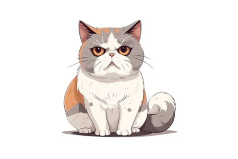 1 Cartoon Angry Cat Cartoon Designs & Graphics