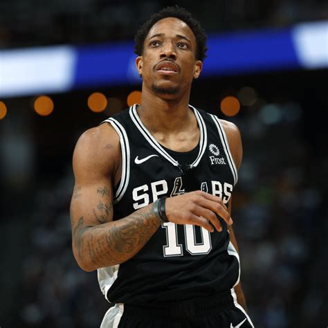 Spurs' DeMar DeRozan Fined $25K for Throwing Ball at Referee During ...