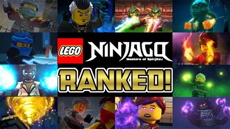 ALL 23 NINJAGO ELEMENTAL POWERS RANKED! 🔥⚡ - YouTube