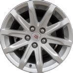 IMP-368X Cadillac CTS Chrome Wheel Skins (Hubcaps/Wheelcovers) 17 Inch Set