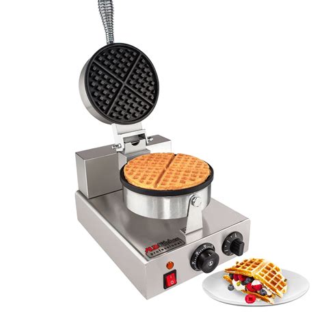 Belgian Waffle Maker | Cone Maker and Waffle Iron | Round-Shape Thin ...