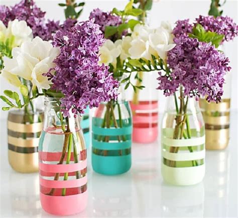 50 Stunning DIY Flower Vase Ideas For Your Home • Cool Crafts