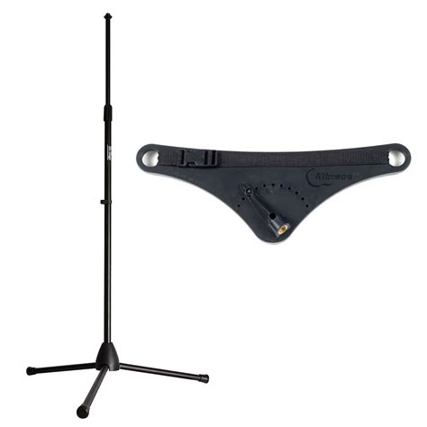 Mbrace Guitar Support System w/ On-Stage Tripod Mic Stand Bundle ...