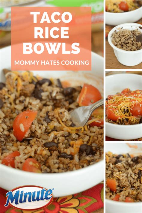 Taco Rice Bowls - Mommy Hates Cooking