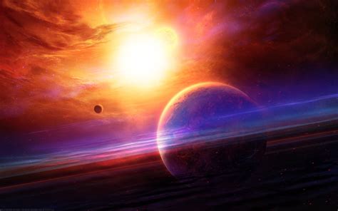 Planets sun stars wallpaper | 1920x1200 | #34583