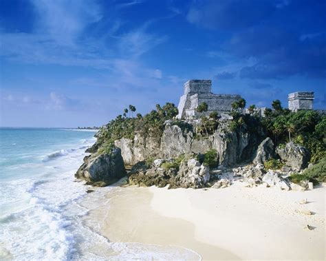 Mayan Ruins Tulum Mexico Wallpapers | HD Wallpapers | ID #6026