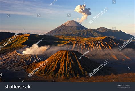 Volcanoes Bromo National Park Java Indonesia Stock Photo 53861482 - Shutterstock