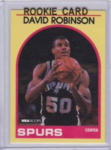 DAVID ROBINSON ROOKIE CARD San Antonio Spurs 1989 NBA Hoops BOX SET YELLOW RC!! | eBay