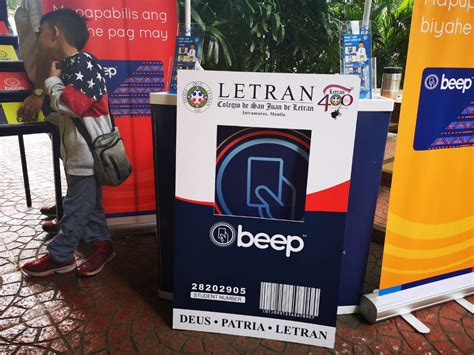 Letran beep cards formally launched