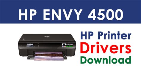 HP ENVY 4500 e-all in one Printer Driver Free Download