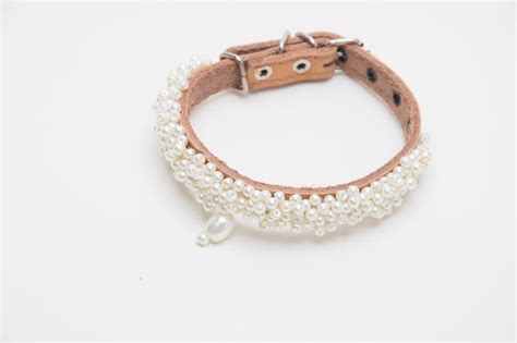 Charming Pearl Cat Collar - Etsy