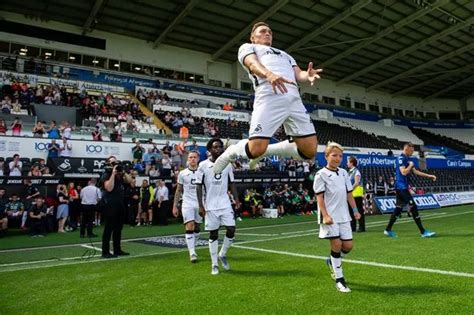 Swansea Fc Players : Swansea 2 1 Watford Jamal Lowe Double Fires Swans ...