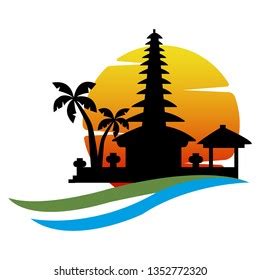 Bali Logo Design Creative Stock Vector (Royalty Free) 1352772320 ...