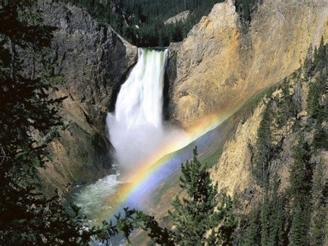 Rainbow Waterfall Wallpaper | Free Rainbow Downloads