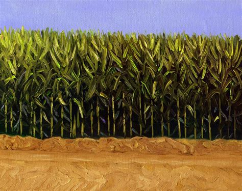 The Cornfield Painting by Karyn Robinson - Fine Art America