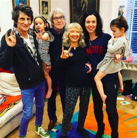 Rolling Stones star Ronnie Wood's twins dance with famous dad at family home in rare video | HELLO!