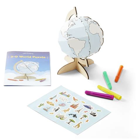 3-D World Puzzle - Little Passports