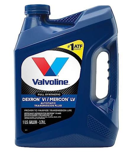 Valvoline DEXRON VI/MERCON LV (ATF) Full Synthetic Automatic Transmission Fluid 1 GA (883572-EA ...