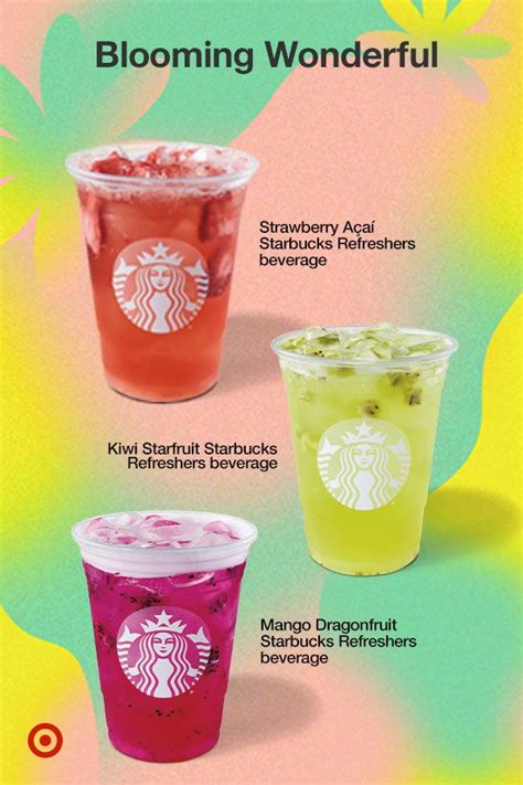 Enjoy Starbucks Refreshers Beverages | Starbucks drinks recipes, Starbucks drinks, Starbucks recipes