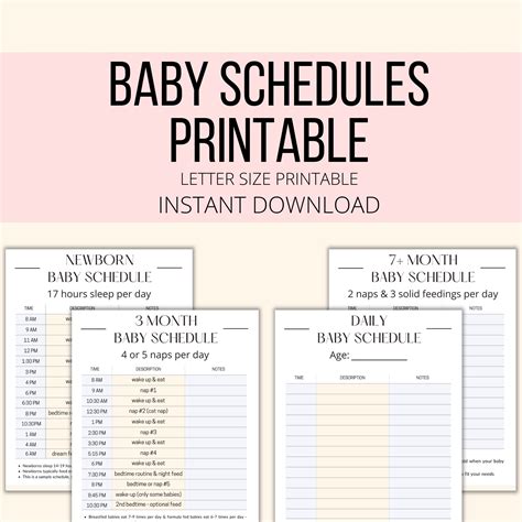 Newborn Baby Schedule Chart | ubicaciondepersonas.cdmx.gob.mx