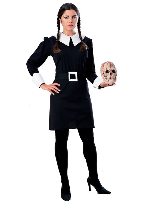 Adult Wednesday Addams Costume - Addams Family Halloween Costumes