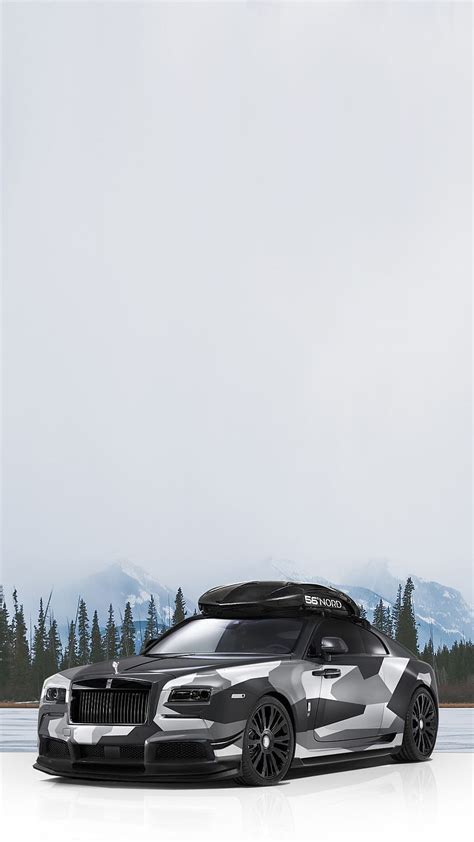 Rolls Royce, auto, camo, car, dope, jonolsson, tuning, wrap, HD phone wallpaper | Peakpx