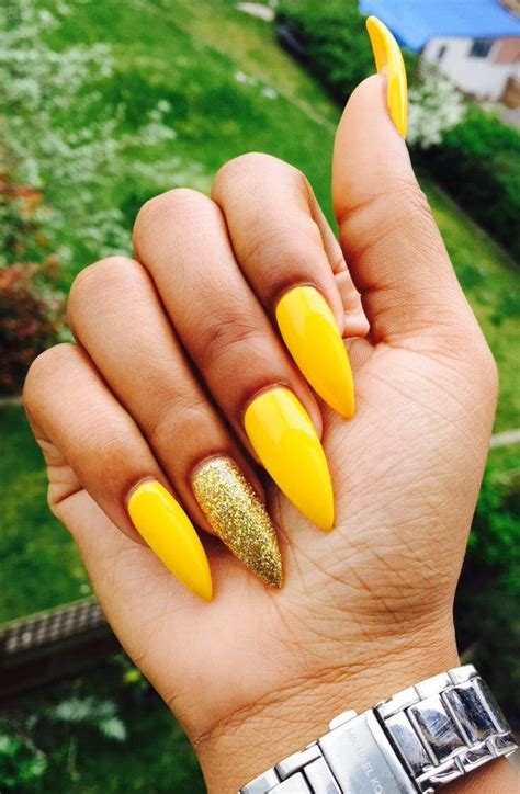 . @truubeautys | Acrylic nails yellow, Yellow nails, Yellow nails design