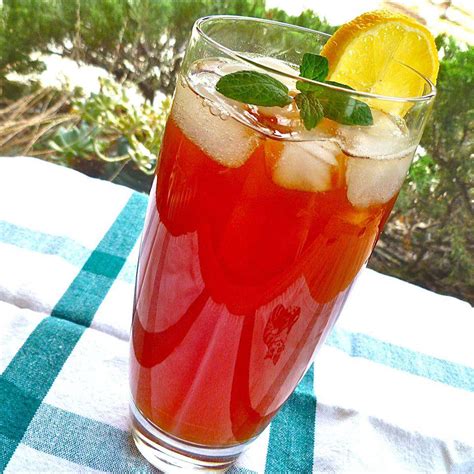 Lemon Mint Iced Tea Recipe