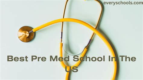 10 Best Pre Med School In The US 2024 - Every Schools