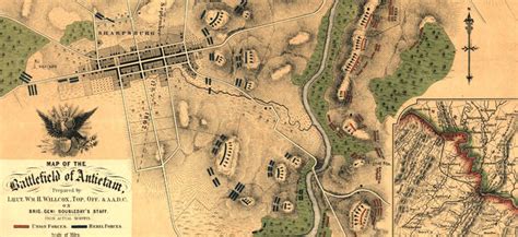War on Bloody Lane: A Battle of Antietam Map