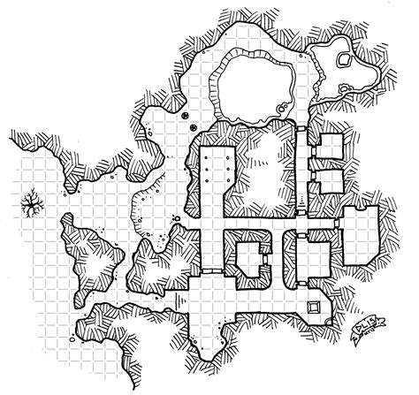 Simple Dungeon Map