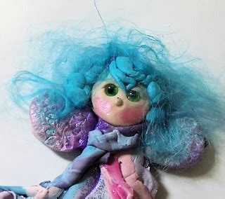 Fairy Pin Doll Swap | Polymer Clay fairy pin doll. silk fibe… | Susan ...