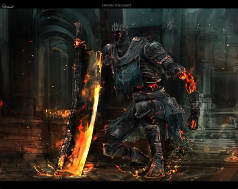 Fanart of Yhorm the Giant : darksouls3