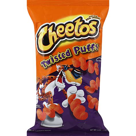 Cheetos® Twisted Puffs™ Cheese Flavored Snacks 9 Oz. Bag | Cheese & Puffed Snacks | Quality Foods