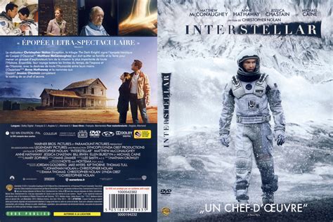 Jaquette DVD de Interstellar - Cinéma Passion