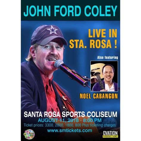 John Ford Coley Live in Sta. Rosa Cancelled - Philippine Concerts