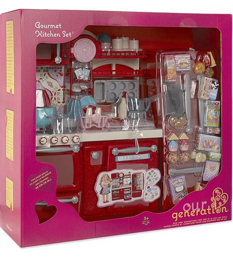 OUR GENERATION Gourmet kitchen set - £109 | American girl doll room ...