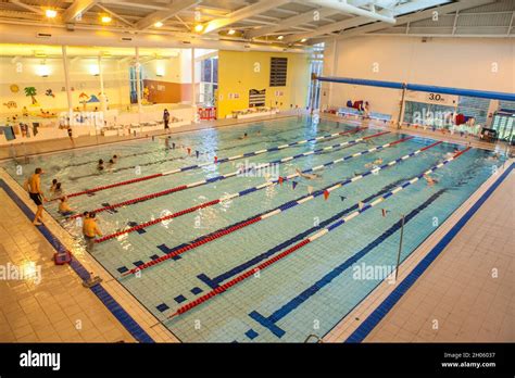 swimming pool in a Leisure Centre Stock Photo - Alamy