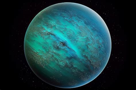 Premium Photo | Neptune a planet in the solar system