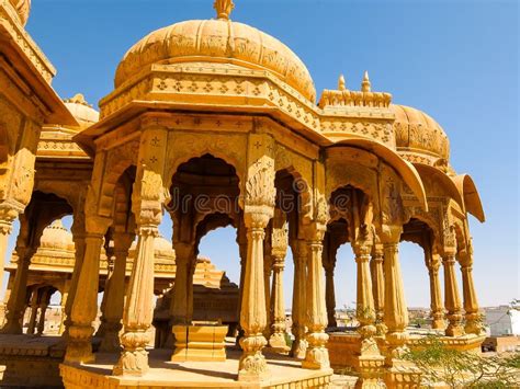 Architecture of Vyas Chhatri in Jaisalmer Fort Stock Photo - Image of point, rajasthani: 145279094