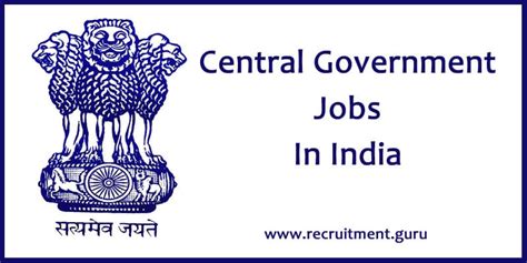 Central Government Jobs 2022 | Apply for 27,186 Jobs in Central Govt