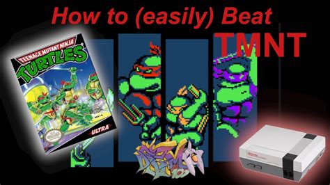 TMNT (NES) Walkthrough / Guide - How to Beat It Without Scrolls! - YouTube