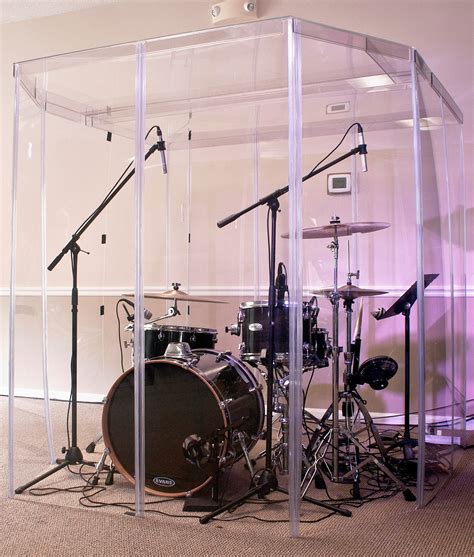 "MADE IN THE USA , not overseas like our competition Drum Booth, Sound Room , Drum Shields or ...