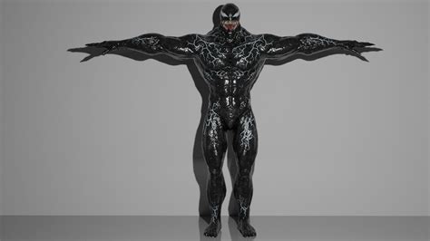 VENOM 3D model rigged | CGTrader