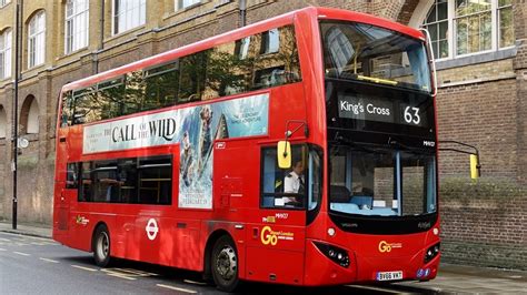 London Buses - Route 63 - Honor Oak to King's Cross - YouTube